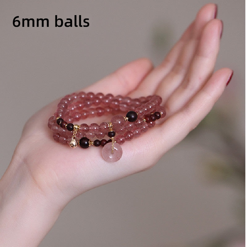 Strawberry Quartz Bracelet