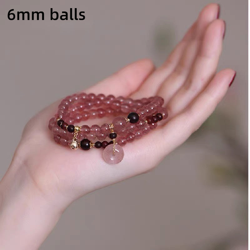 Strawberry Quartz Bracelet
