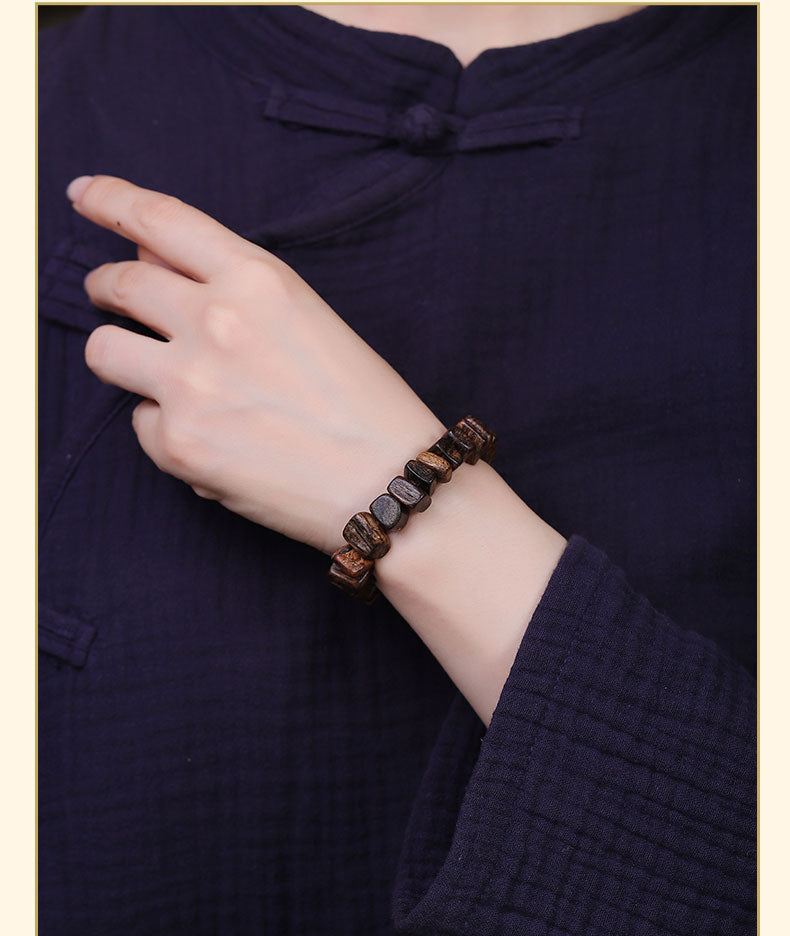 Dalajian Wild Agarwood Bead Bracelet