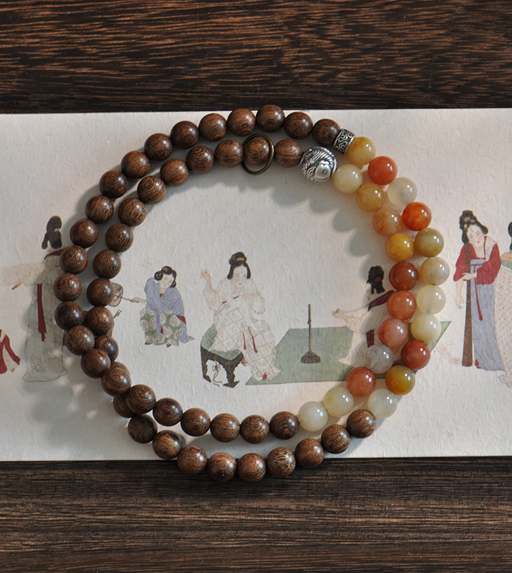 Golden Sandalwood Bracelet