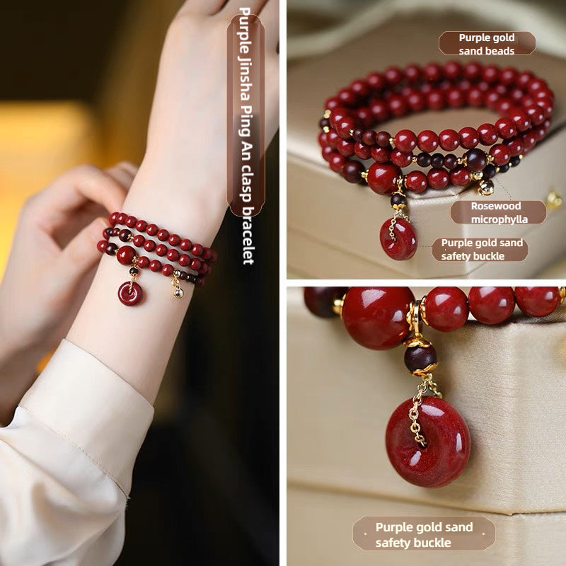 Strawberry Quartz Bracelet